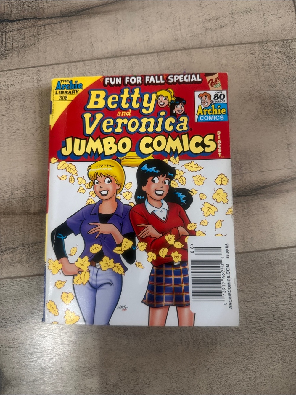 Betty and Veronica Jumbo Comics Kids Costume - Red & Purple